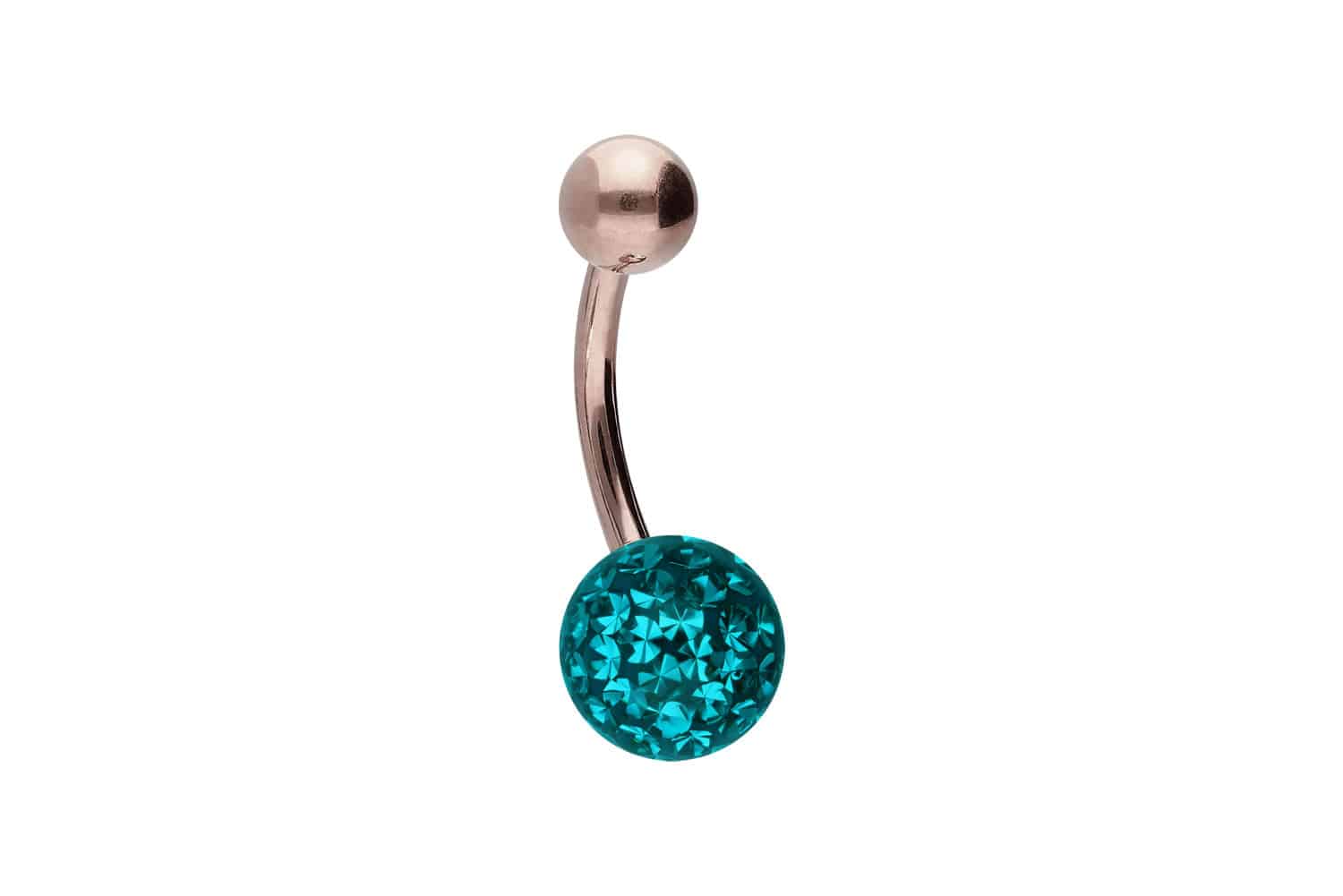 Titan Bananabell Piercing EPOXY- + TITAN-KUGEL